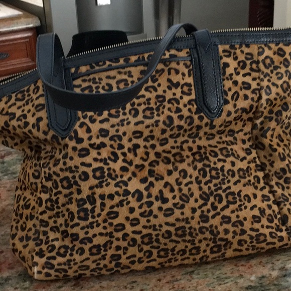 Fossil leopard purse Clearance